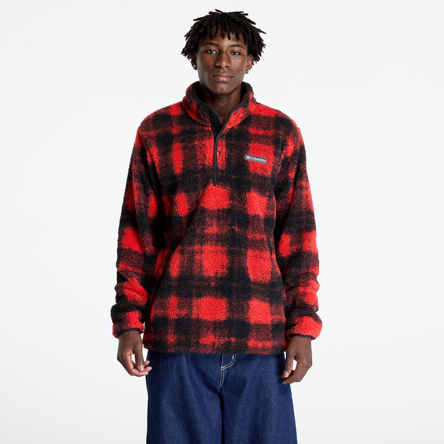 Суитчър Columbia Rugged Ridge™ Half Snap Fleece Sail Red Omblur Червено | 2097811698, 0