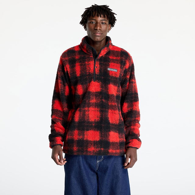 Rugged Ridge™ Half Snap Fleece Sail Red Omblur