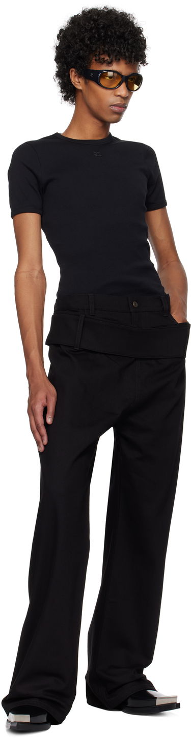 Панталони Courrèges Courrèges Double Belt Jeans Черно | 125DPA287DE0020, 3