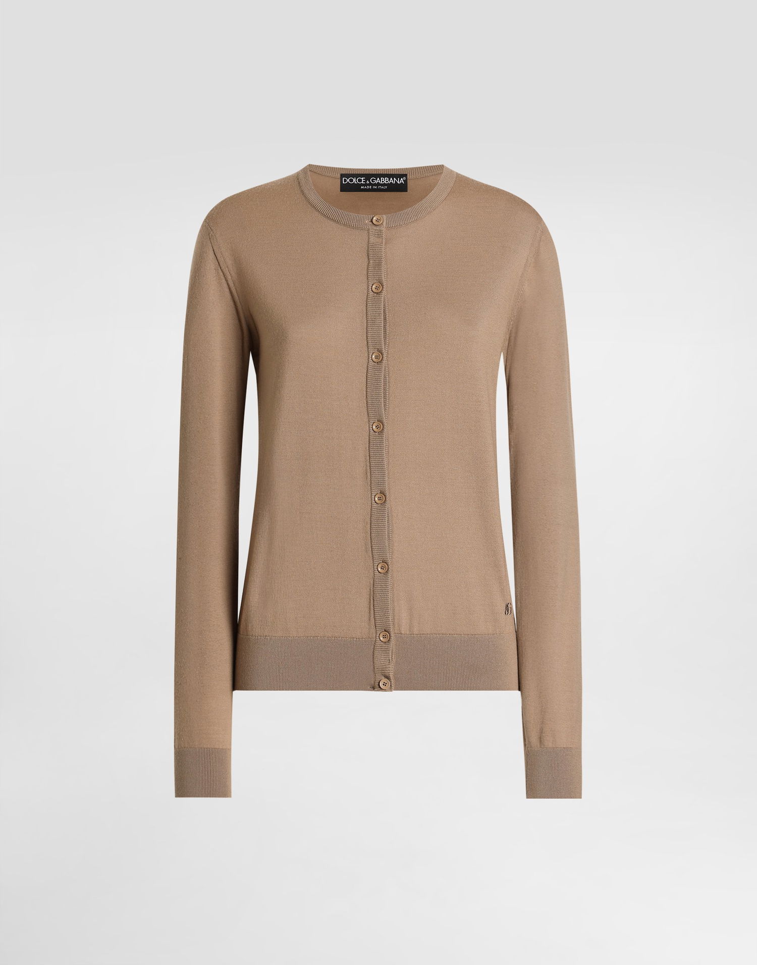 Пуловер Dolce & Gabbana Cashmere Cardigan 46 Бежово | FXV09ZJBW0PM0444, 0