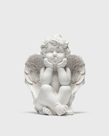Домашен декор Fucking Awesome Smoking Cherub Hide-A-Key Home Decor Бяло | PN20165-WHITE, 0