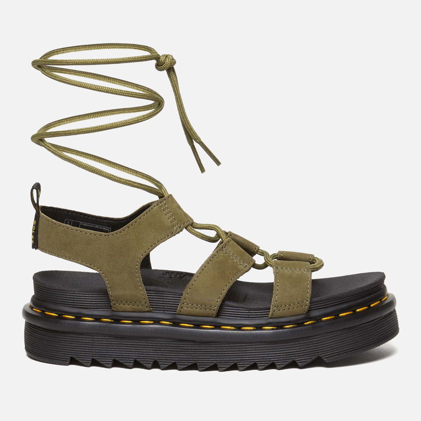 Кецове и обувки Dr. Martens Women's Nartilla Gladiator Sandals Кафяво | 31738357