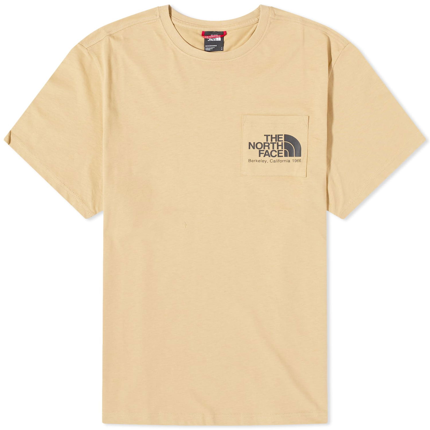 Тениска The North Face Berkeley California Pocket T-Shirt Бежово | NF0A55GDQV2, 0