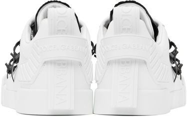 Кецове и обувки Dolce & Gabbana Black Portofino Sneakers Черно | CS1783AJ986, 1