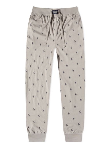 Пижама Polo by Ralph Lauren Sleepwear All Over Pony Sweat Pants Сиво | 714899500002