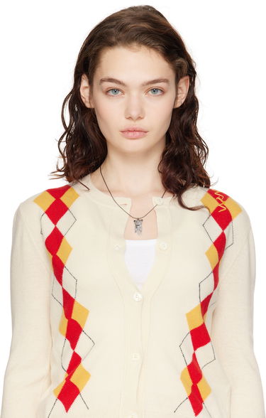 Колие Marni Marni Cat Pendant Necklace Металик | COMV0508A0 M2000, 1