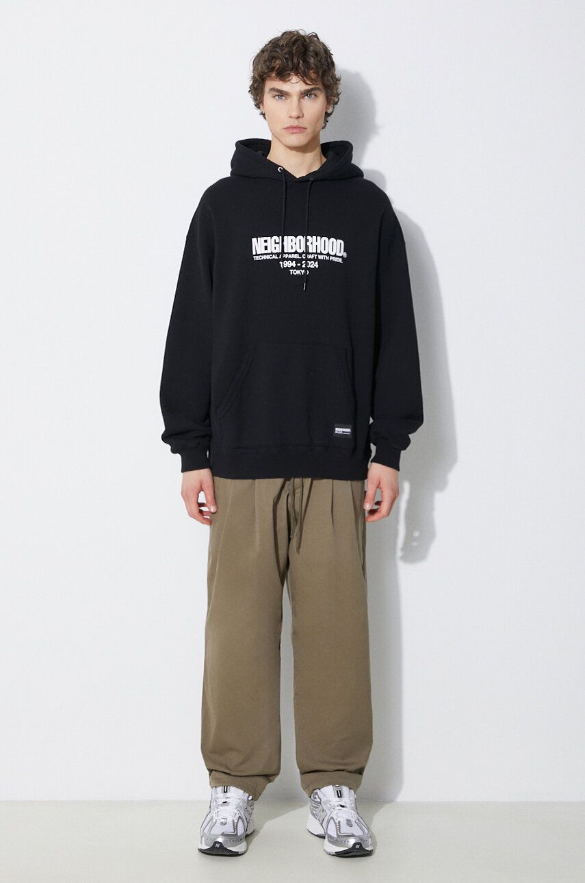 Суитчър Neighborhood NEIGHBORHOOD Classic Hoodie Черно | 241FPNH.CSM04, 1