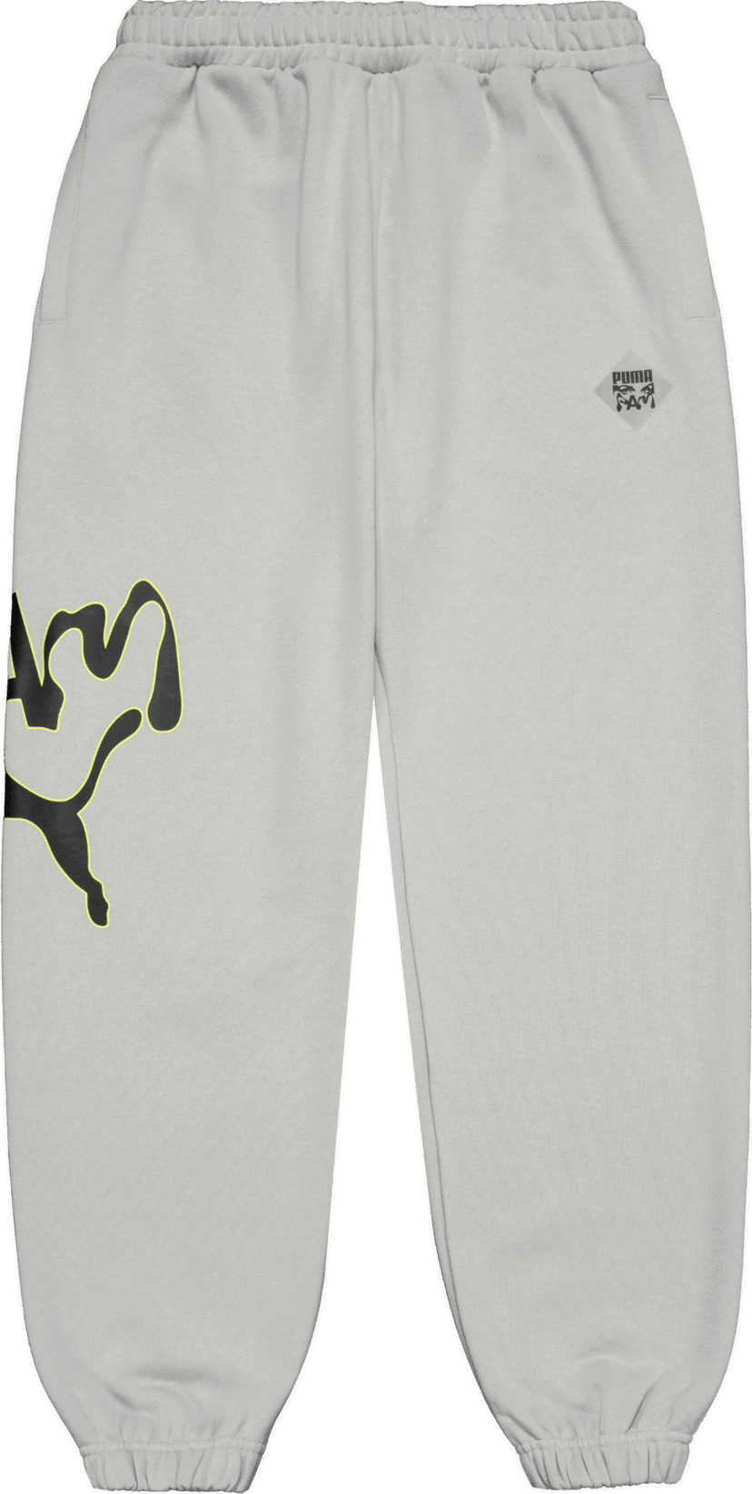 Спортни панталони Puma Puma x PERKS AND MINI Graphic Sweatpants Сиво | 620229-010