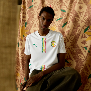 Фланелка Puma Senegal 2025 Home Replica Jersey Бяло | 777161-01, 1