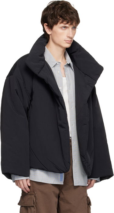 Пухо яке ERL Crinkled Puffer Jacket Черно | ERL11C001, 1