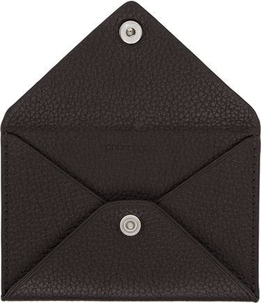 Портфейл Courrèges Grained Leather Card Holder Кафяво | 124GPM011CV0016, 2