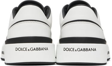 Кецове и обувки Dolce & Gabbana White New Roma Sneakers Бяло | CS2036AY965, 1
