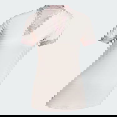 Поло тениска adidas Performance Printed Polo Shirt Бяло | IP8688, 3