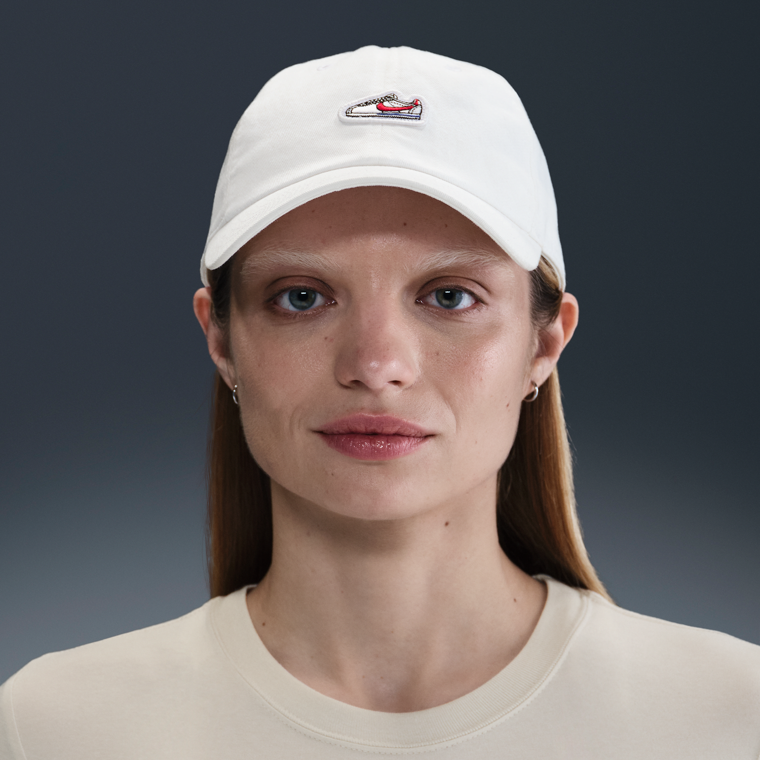 Шапка с козирка Nike Nike Club Cortez Patch Unstructured Cap Бяло | HJ7124-100, 0