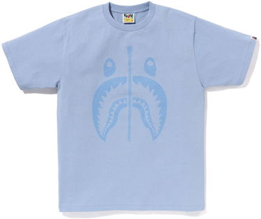 Тениска BAPE Bape Pigment Shark Tee Sax Синьо | 001TEJ301023M-SAX, 0