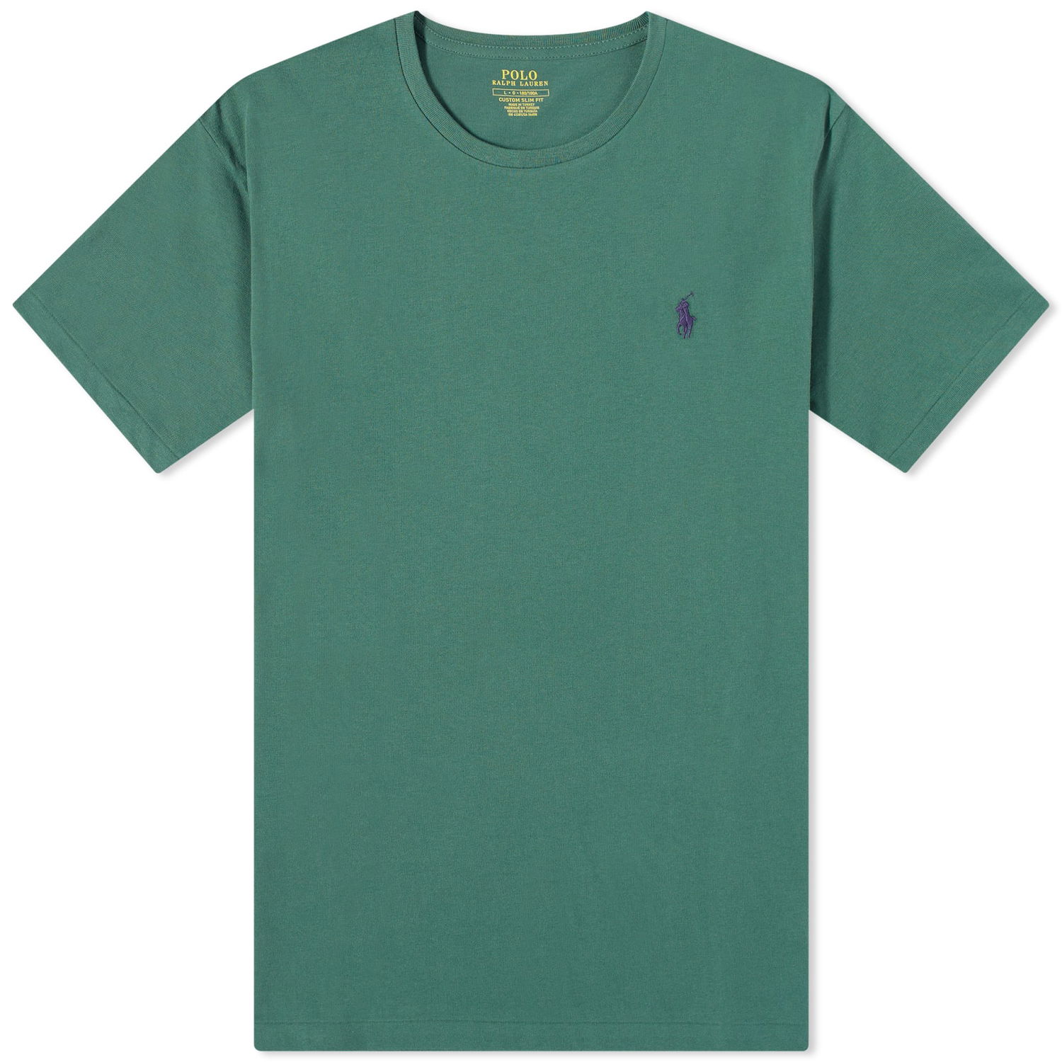 Тениска Polo by Ralph Lauren Custom Fit Washed Зелено | 710671438323, 0