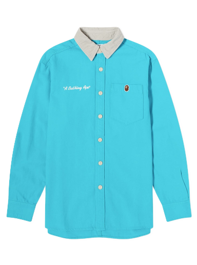 Logo Work Shirt Blue