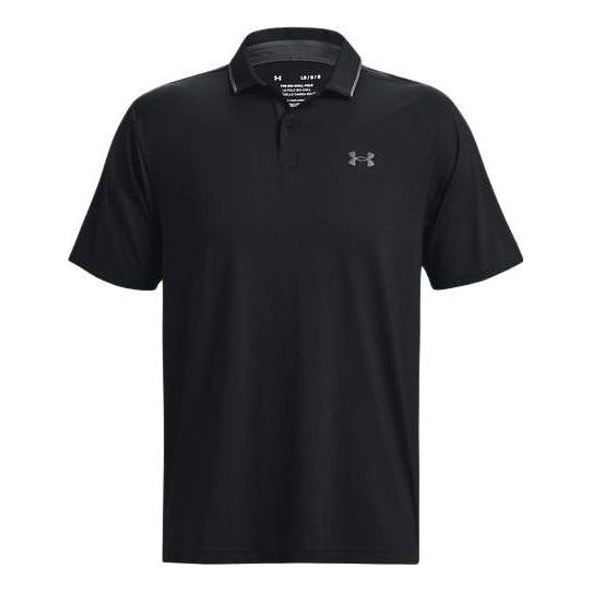 Поло тениска Under Armour Iso Chill Logo Polo Черно | 1377364-001