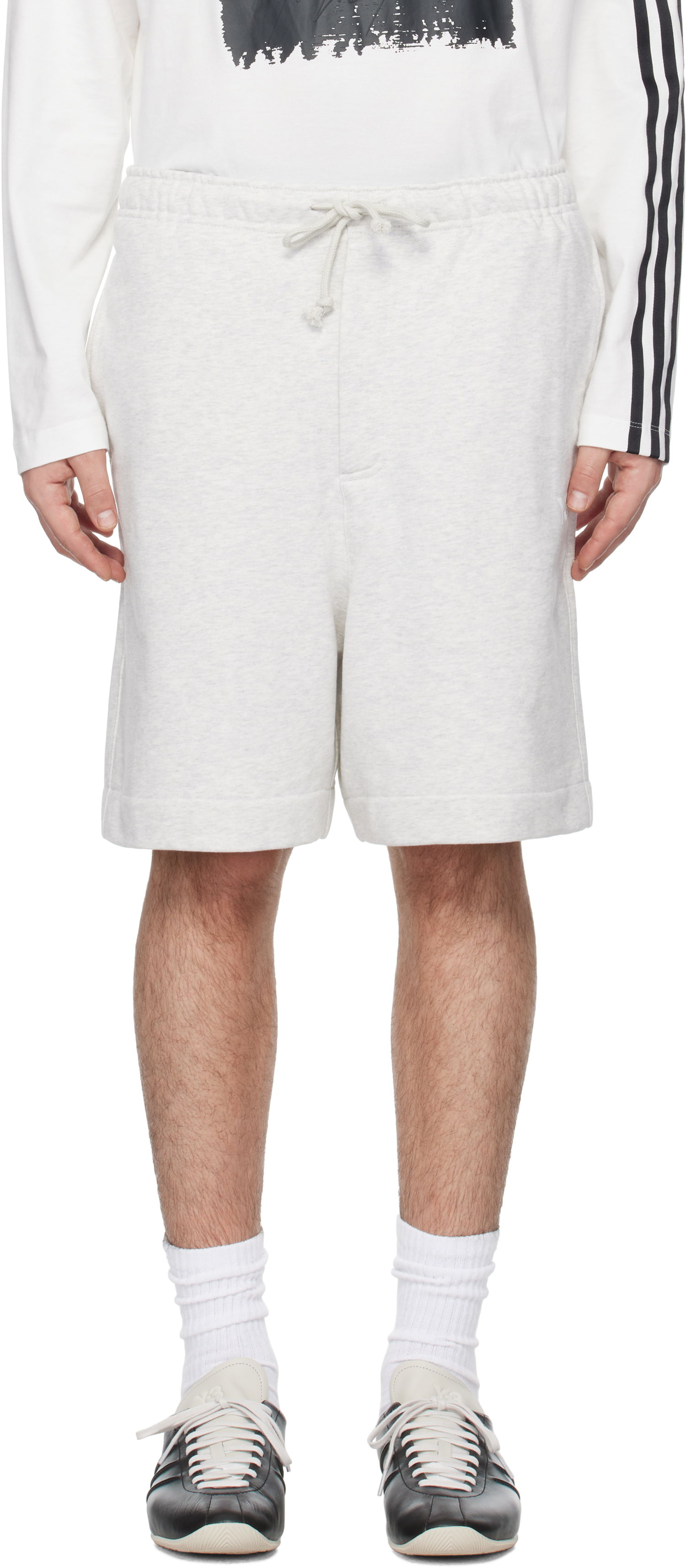 Къси панталони Y-3 Y-3 French Terry Shorts Сиво | JM7862, 0