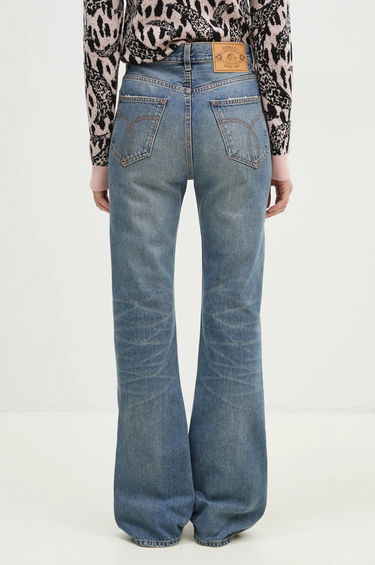 Дънки Fiorucci Fiorucci Flared Medium Waist Jeans Синьо | U01FPDJE083DN01DN02, 2