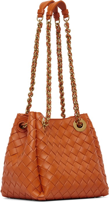 Дамска чанта Bottega Veneta Bottega Veneta Small Parachute Chain Bag Оранжево
 | 817175 V4SC5, 2