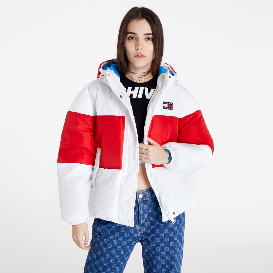 Пухо яке Tommy Hilfiger Shiny Badge Puffer Многоцветен | DW0DW14298 XNL, 0