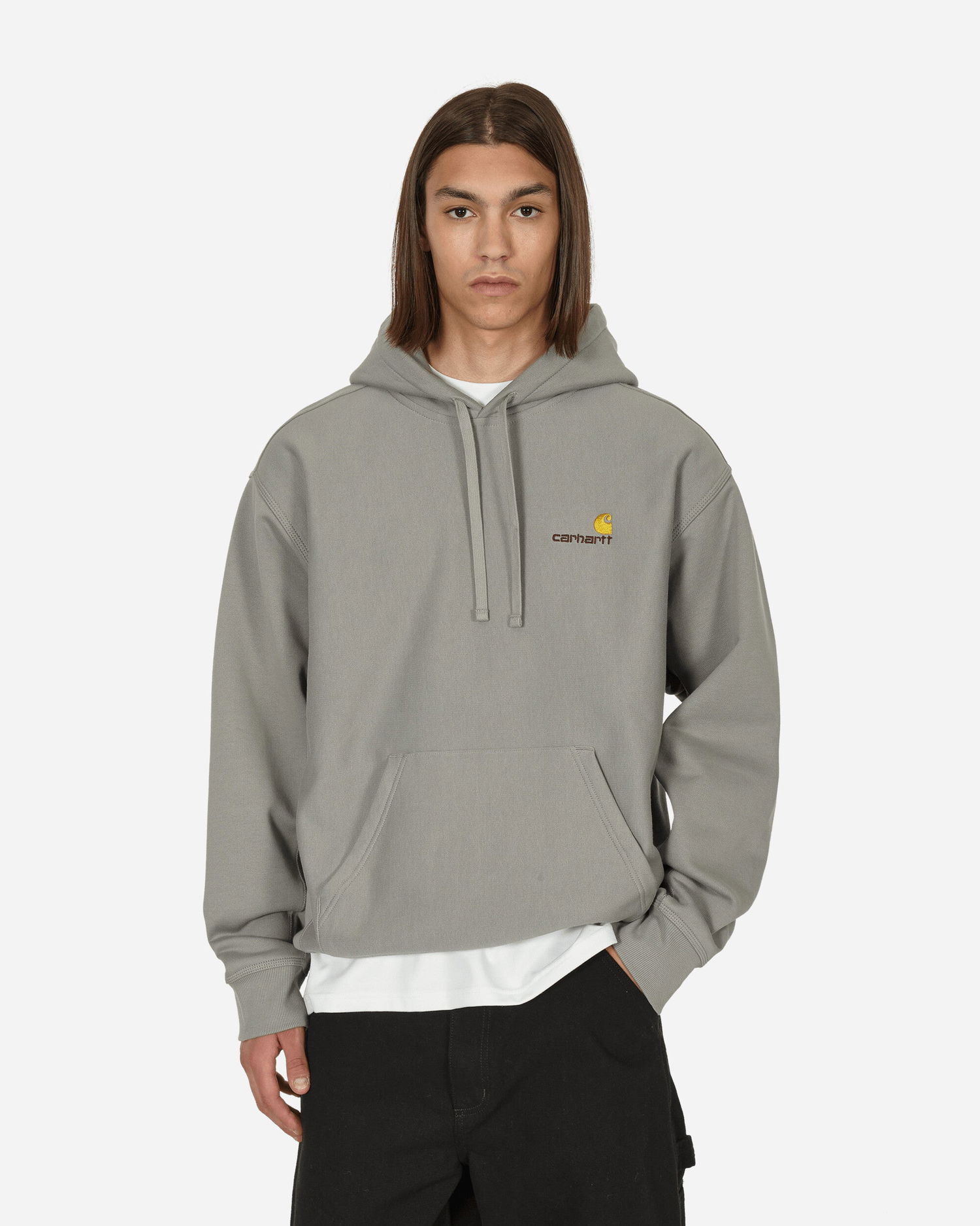 Суитчър Carhartt WIP American Script Сиво | I028279 0WFXX, 0