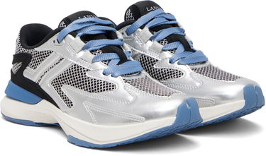 Кецове и обувки LANVIN Silver & Black JLA Sneakers Металик | FU-SKAK02-META-H25, 3