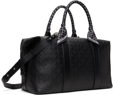 Чанта за пътуване AMIRI 'MA' Quad Embossed Leather Duffle Bag Черно | AMBGTH1006, 1