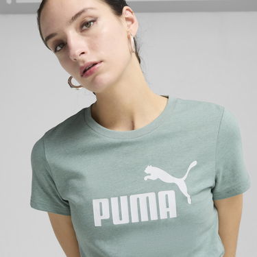 Тениска Puma ESS No. 1 Logo Heather T-Shirt Зелено | 684969_30, 4
