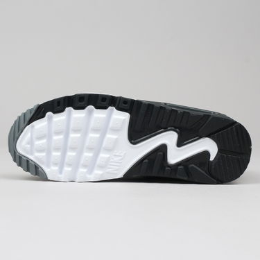 Кецове и обувки Nike Air Max 90 SE Leather GS Сиво | 859560-001, 4