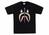 BAPE Glitter Shark Tee Black