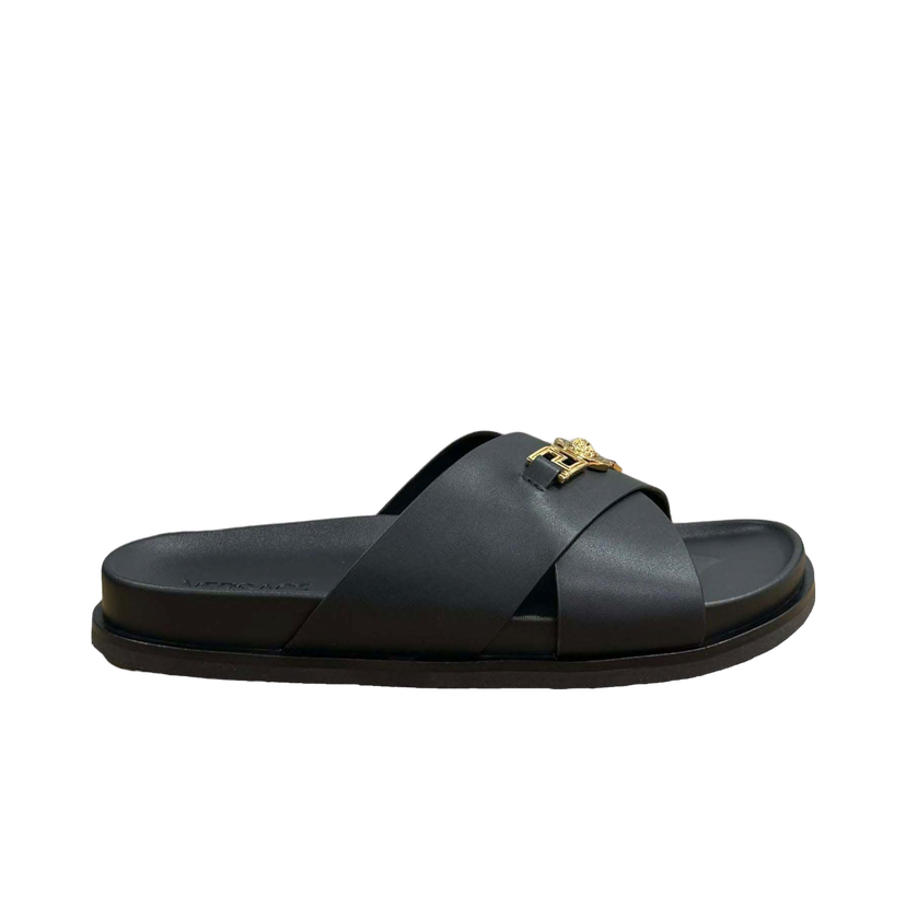 Кецове и обувки Versace Medusa Slide Black Черно | 1014647 1A02195 1B00V