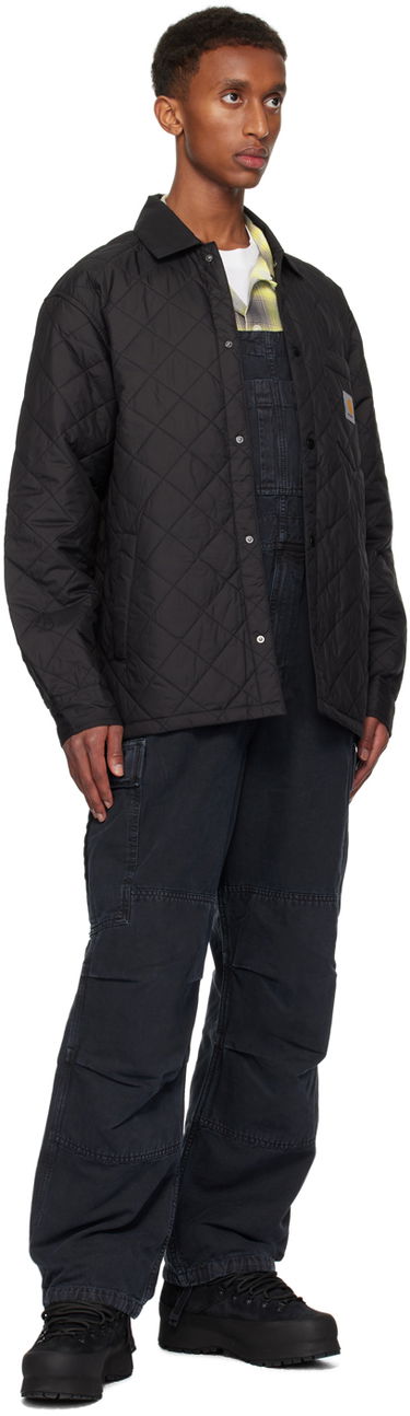 Пухо яке Carhartt WIP Quilted Shirt Jacket Черно | I034363, 3