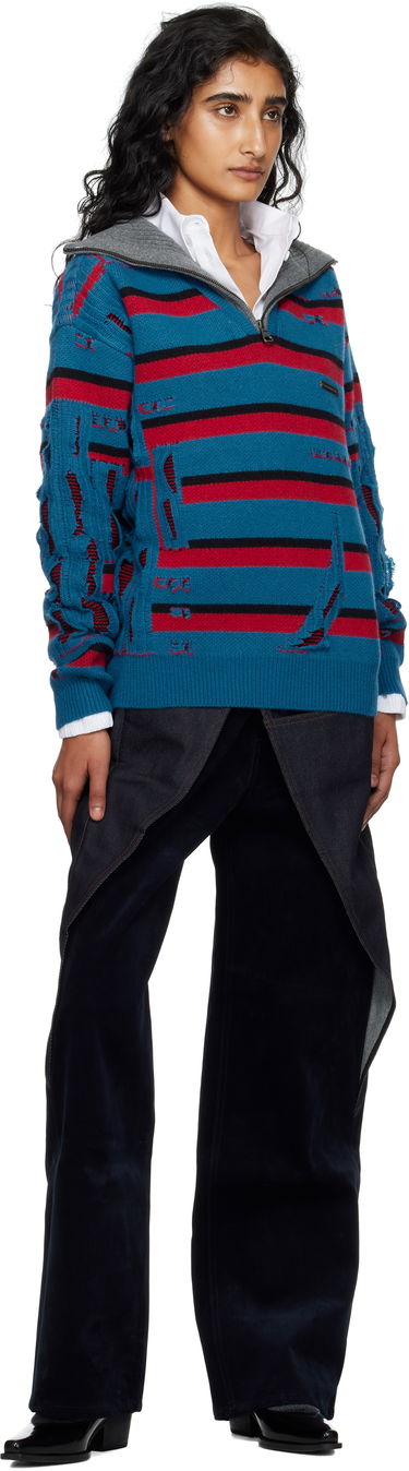 Дънки Andersson Bell Andersson Bell Zoe Wrap Jeans Тъмно синьо | apa850w, 3