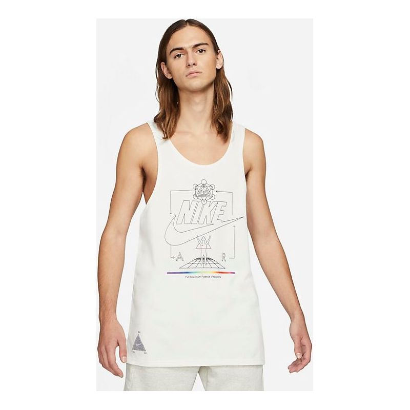 Потник Nike Sportswear M2Z Wellness Tank Top Бяло | DH4861-901