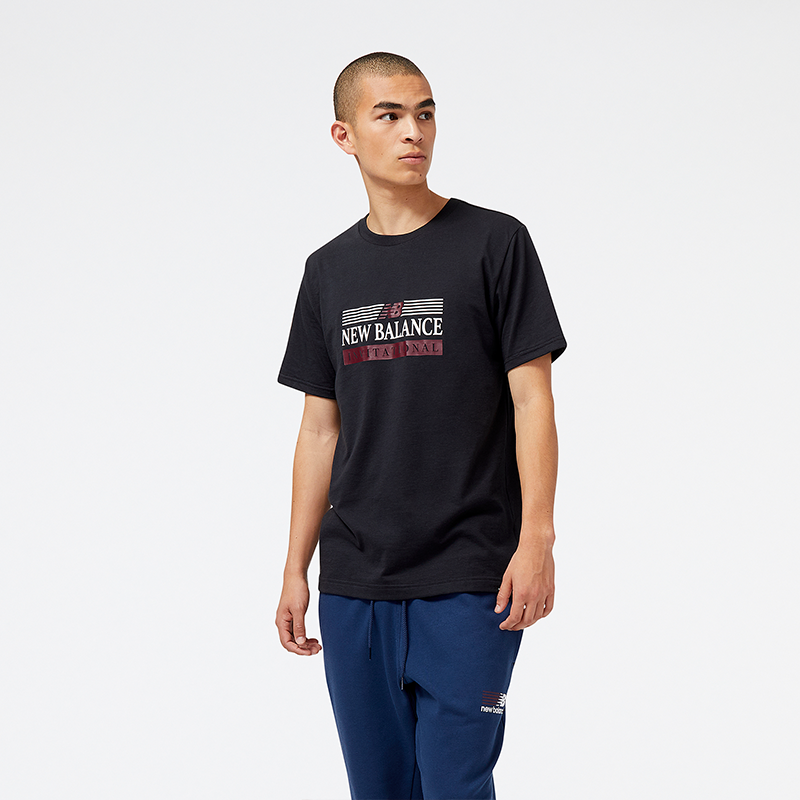 Тениска New Balance T-shirt Черно | MT31906BK, 0