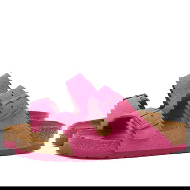 Кецове и обувки Birkenstock Women's Arizona Suede in Fuchsia Tulip, Size EU 36 | END. Clothing Розово | 1027124, 0