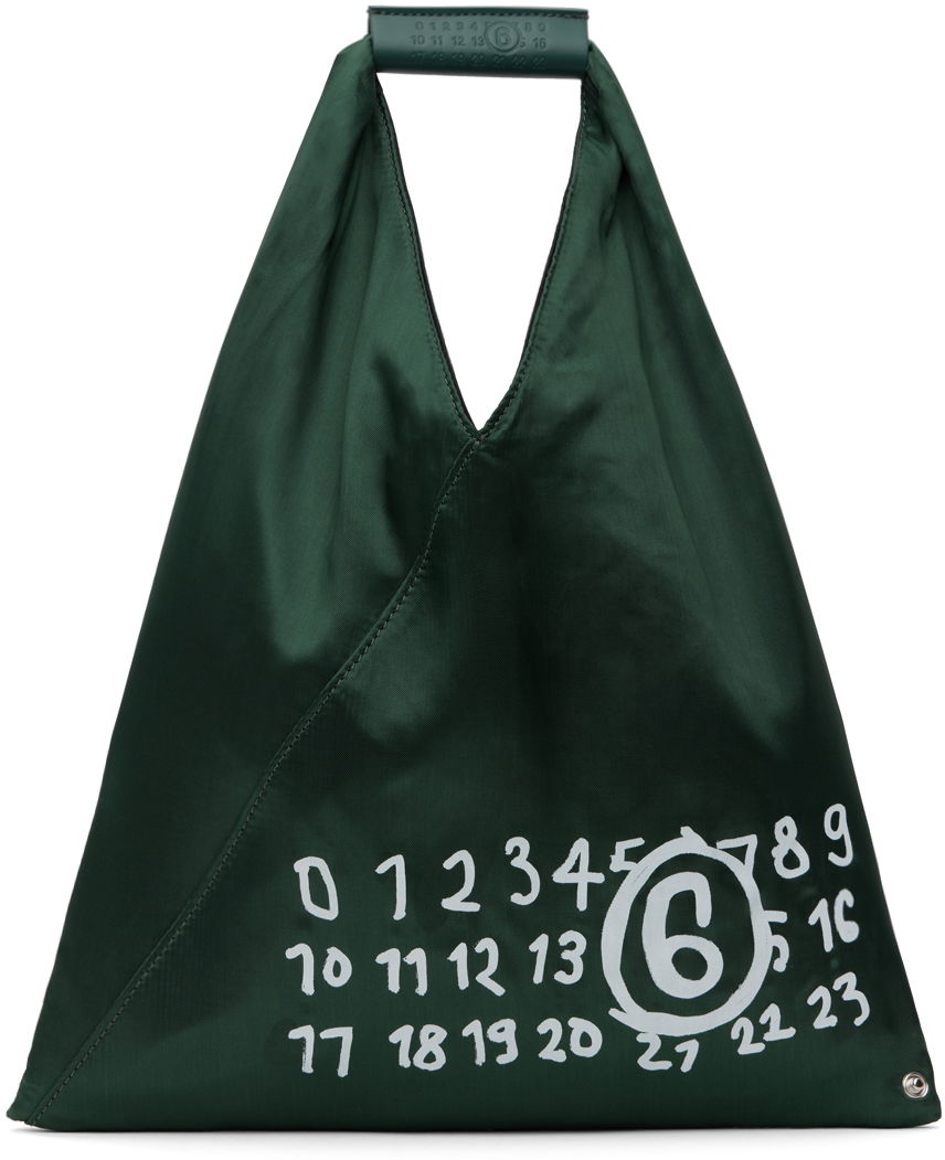Голяма пазарска чанта Maison Margiela Small Tote Зелено | S54WD0043 P7184, 0