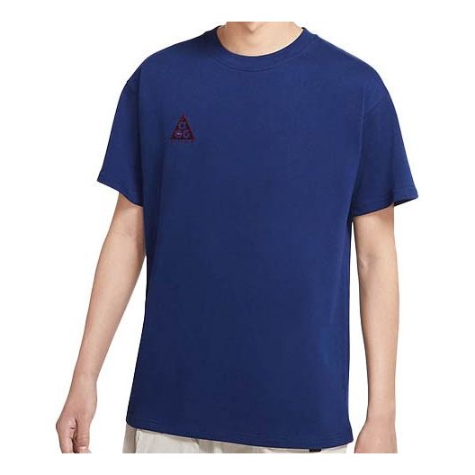 Тениска Nike ACG ACG Casual Sports Short Sleeve T-Shirt Синьо | BQ7342-492