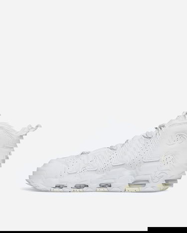 Кецове и обувки Nike Air More Uptempo "Triple White" Бяло | 921948-100, 4