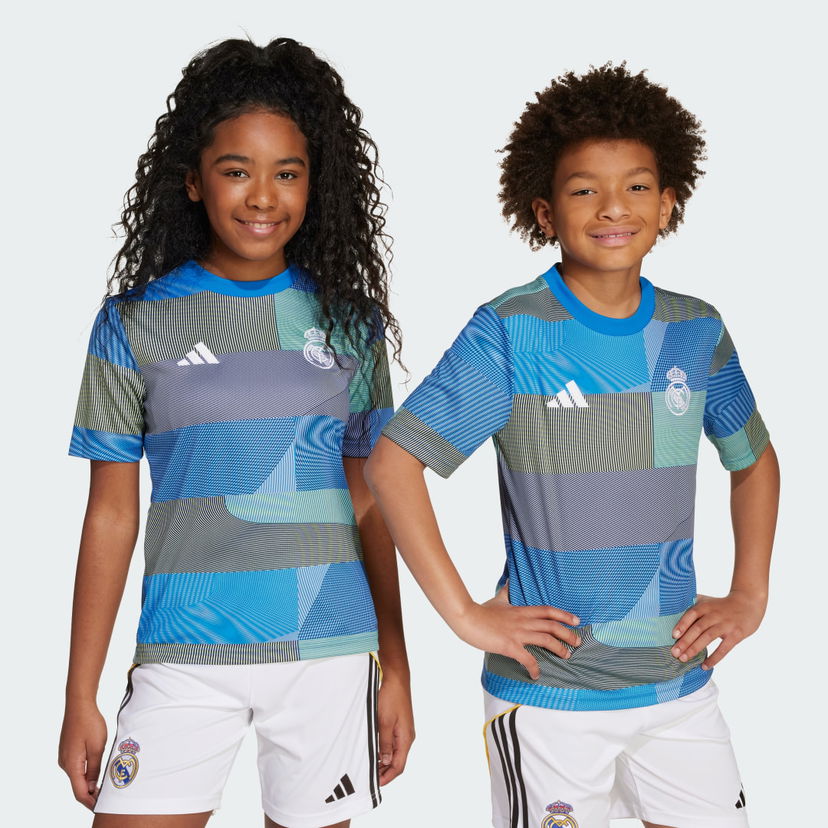 Фланелка adidas Performance Real Madrid 25/26 Pre-Match Jersey Kids Синьо | JP4153