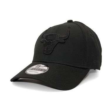 Шапка с козирка New Era 9FORTY NBA Essential Chicago Bulls Black / Black  One Size Черно | 60471485, 0