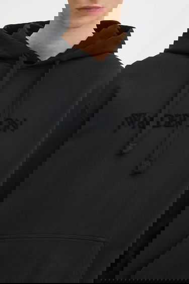 Суитчър JW Anderson JW Anderson Logo Embroidery Cotton Hoodie Черно | JW0214.PG1632.999, 3