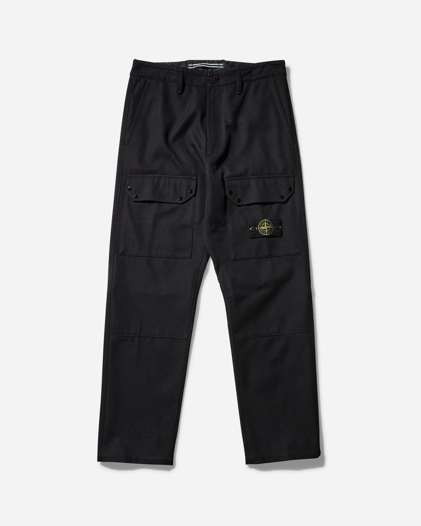 Карго панталони Stone Island Drill Cargo Pants Черно | 811532403 V0029