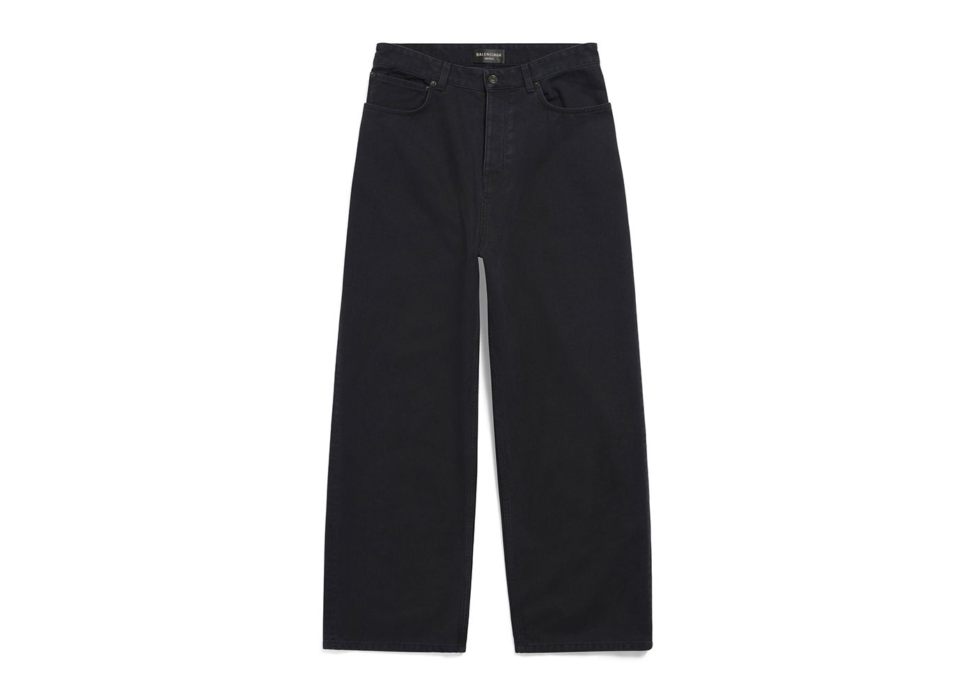 Панталони Balenciaga Baggy Soft Left Hand Denim Pants Черно | 745213TNW111700, 0