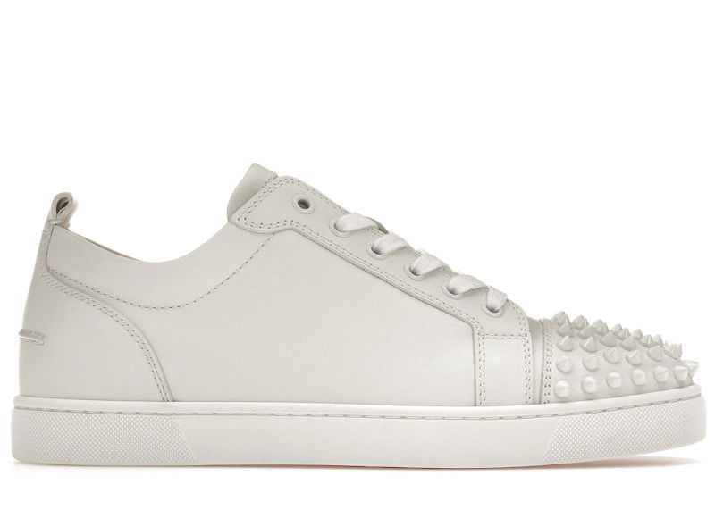 Кецове и обувки Christian Louboutin Louboutin Louis Junior Spikes Бяло | 11305733047, 0