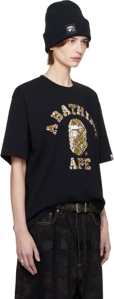 Тениска BAPE A Bathing Ape Exclusive Printed T-Shirt Бяло | Tee, 4