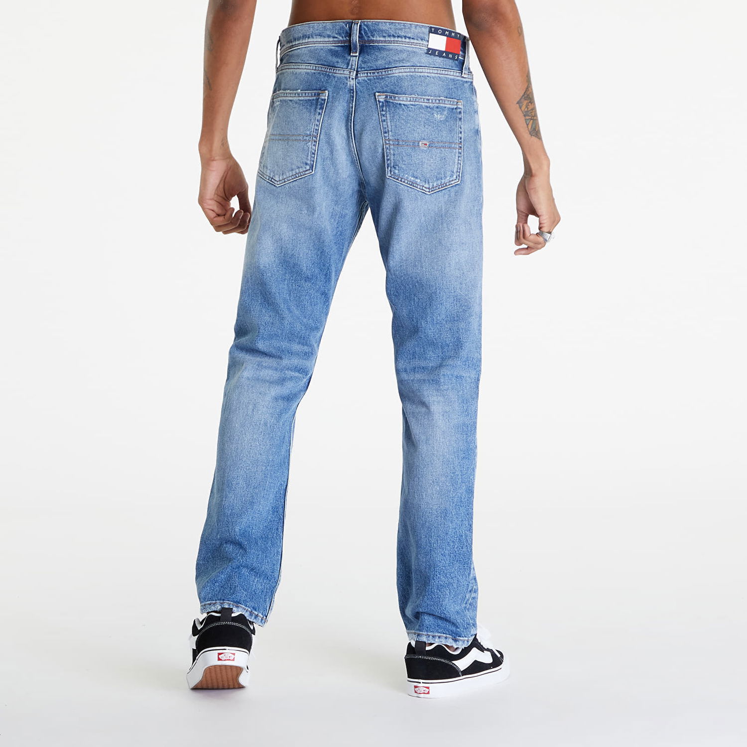 Дънки Tommy Hilfiger Ethan Relaxed Straight Jeans Denim Medium Синьо | DM0DM18768 1A5, 1