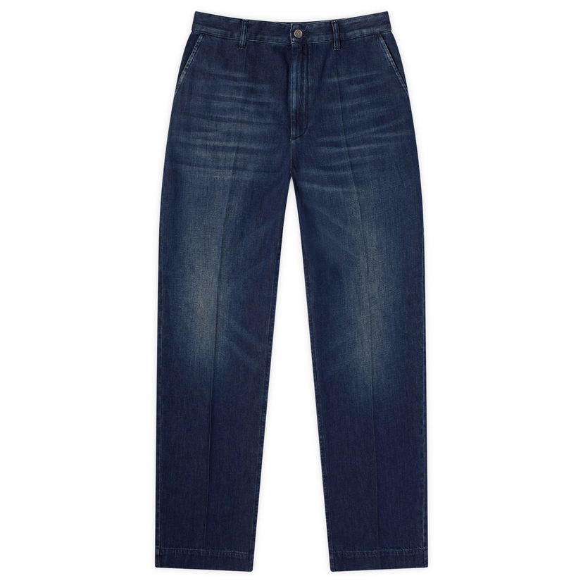 Дънки Valentino Straight Leg Denim Тъмно синьо | 4V0DD02W9W7